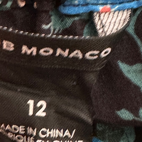 Club Monaco Blue Tie Front Sundress with Cowl Neck Final Sale - Picture 14 of 16